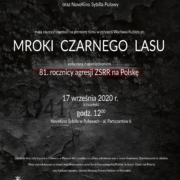 plakat mroki czarnego lasu Www