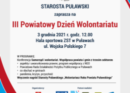 wolontariusz plakat A3
