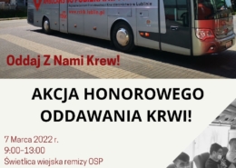 Akcja honorowego oddawania krwi