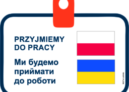 Ulotka przyjmiemy do pracy