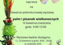wystawa palmy i pisanki