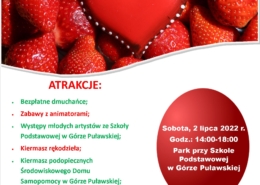 Plakat Truskawkowy piknik rodzinny wer 3