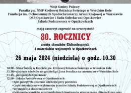 80. rocznica operacji Weller