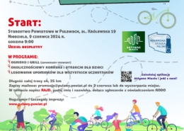 Rajd Rowerowy 2024 plakat