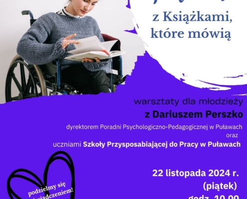 żywa książka plakat