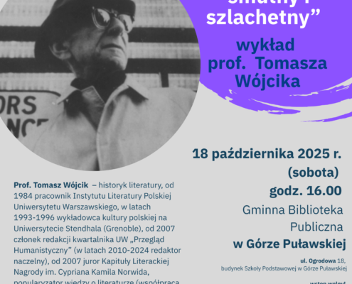 Antoni Słonimski plakat na spotkanie