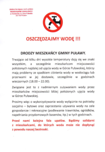Racjonalne korzystanie z wody