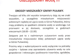 Racjonalne korzystanie z wody
