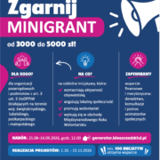 Plakat minigranty