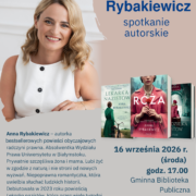 Spotkanie autorskie Anna Rybakiewicz poprawiony