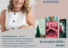 Spotkanie autorskie Anna Rybakiewicz poprawiony