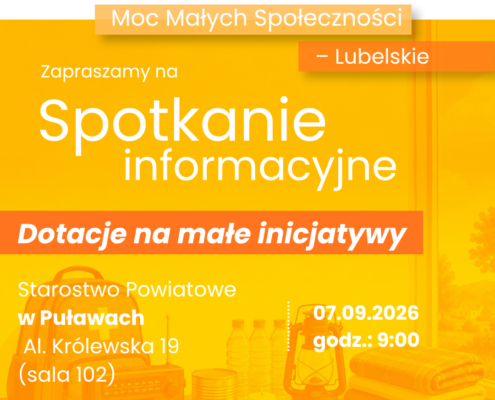 puławy Moc Małych Społeczności – Lubelskie